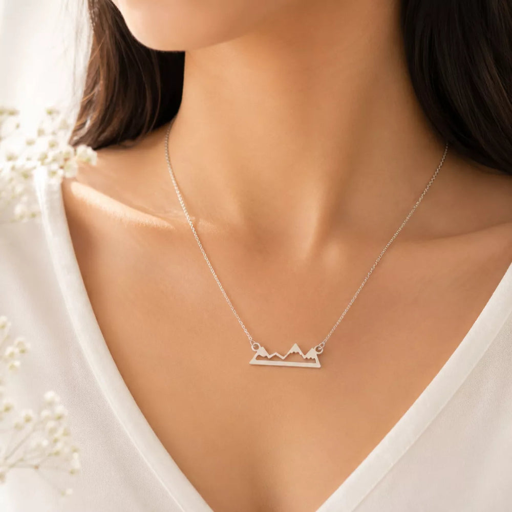 Mountaintop Pendant Necklace