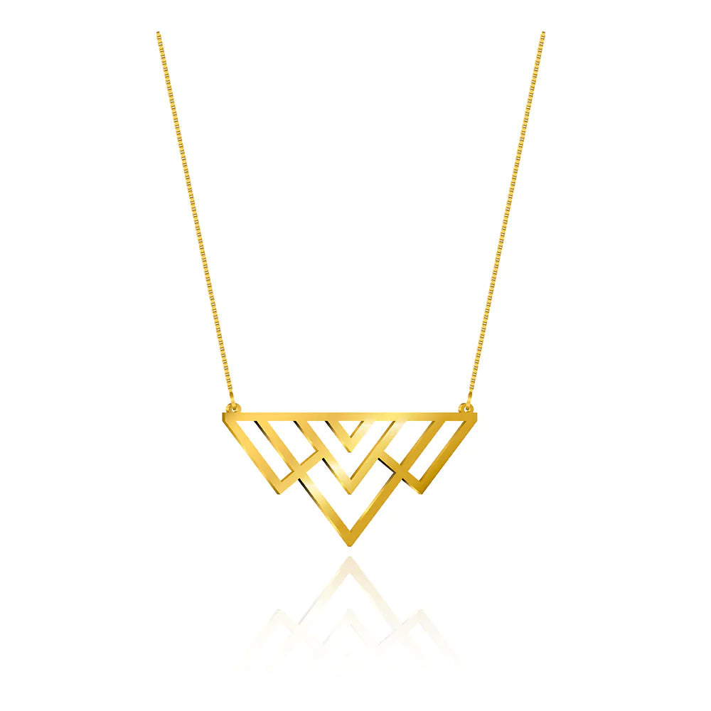 Elegant Silver Icicle Pendant Necklace - Winter-Inspired Jewelry