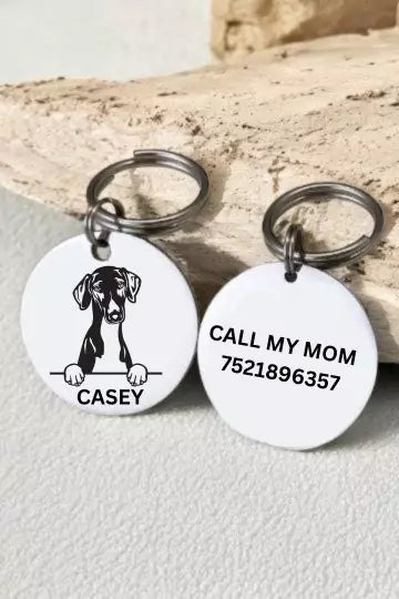 Pugs Water Dog Collar Personalized