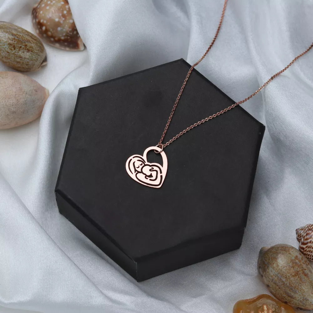 Mother’s Embrace Pendant Necklace