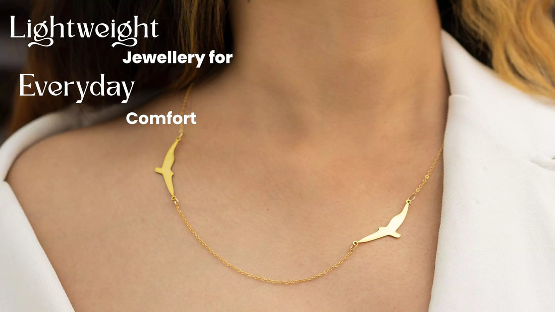 Lightweight personalised jewellery including necklaces, bracelets, and rings – perfect for daily wear and Diwali 2025 gifting.