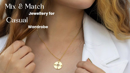 Mix and match personalised jewellery including necklaces, bracelets, and rings – perfect for casual wear and Diwali 2025 gifting