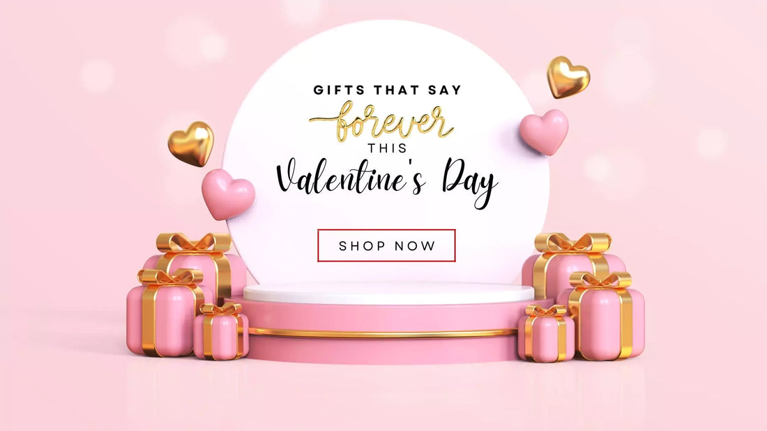Romantic Valentine’s Day jewellery and personalised keychain gift from Ampkrafts