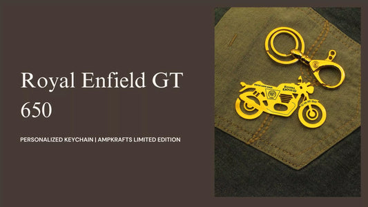 Limited Edition GT 650 Keychains – Personalize Your Ride in Style