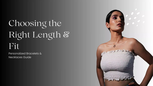 Find the perfect fit so your personalized jewelry feels as good as it looks.