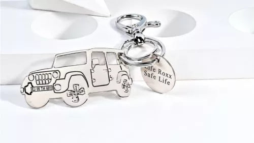 Personalised Car Keychains