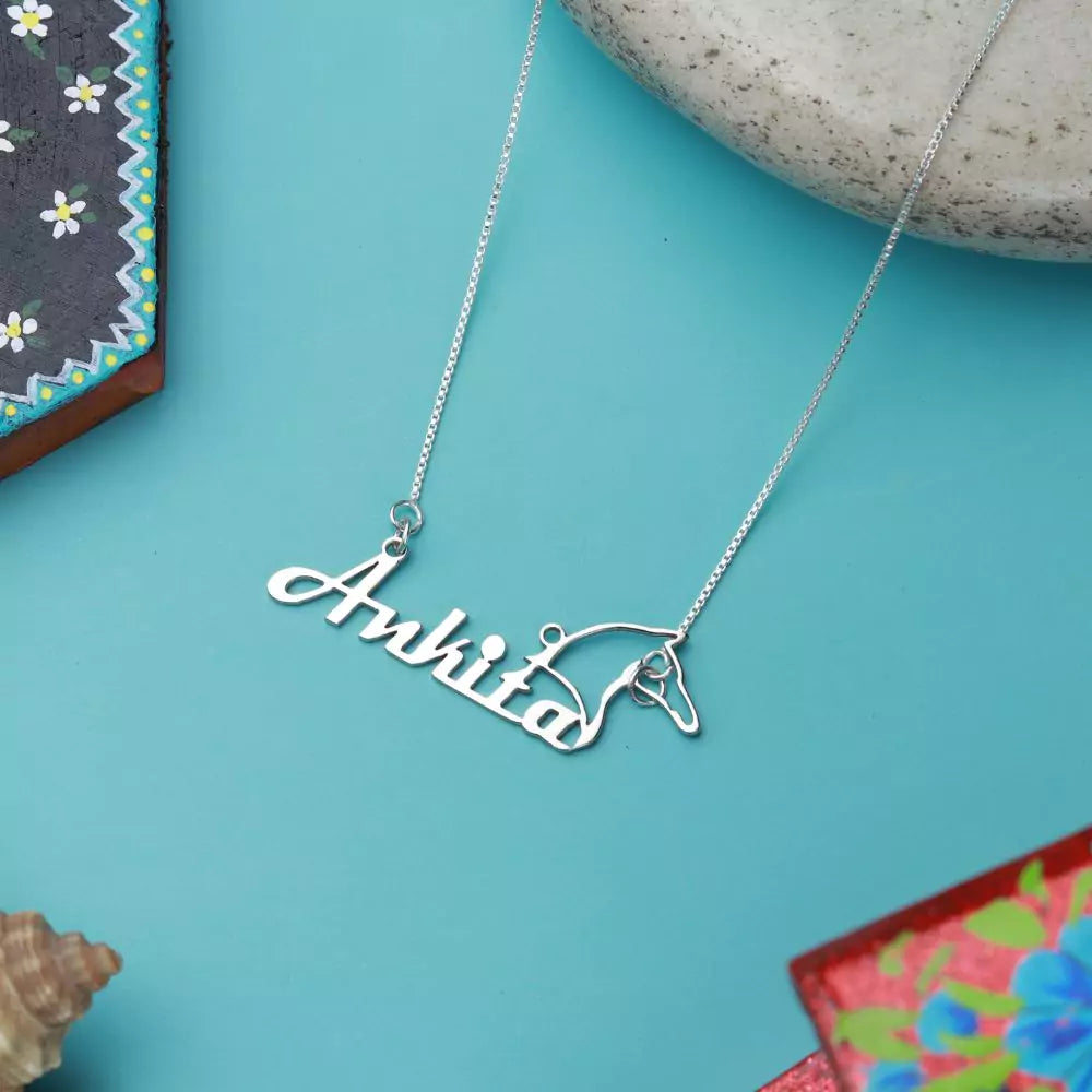 Lil Horsey Tag Custom Necklace