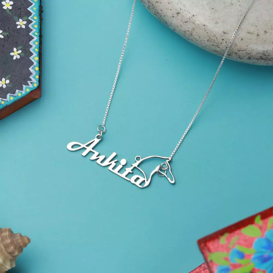 Lil Horsey Tag Custom Necklace