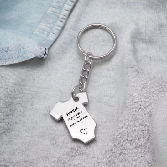 Engrave Me Baby Memories Keychains
