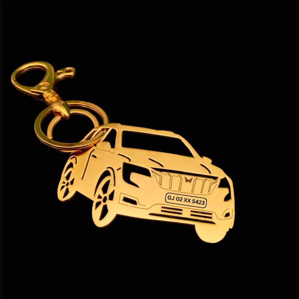 Durable XUV 700 car keychain for daily use