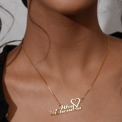 One-of-a-Kind Love Name Pendant