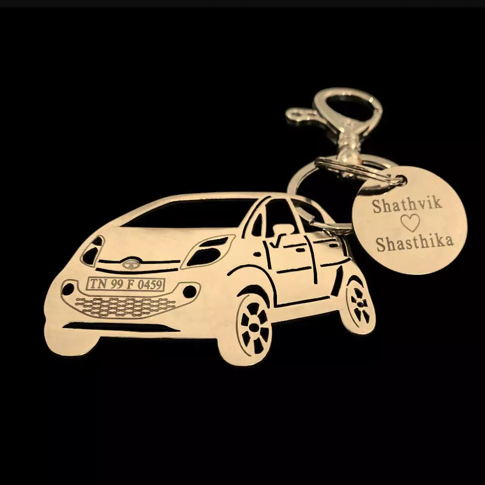 Engraved Nano keychain anniversary gift for husband or boyfriend