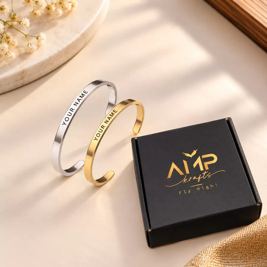 His & Hers Personalized Kada Set