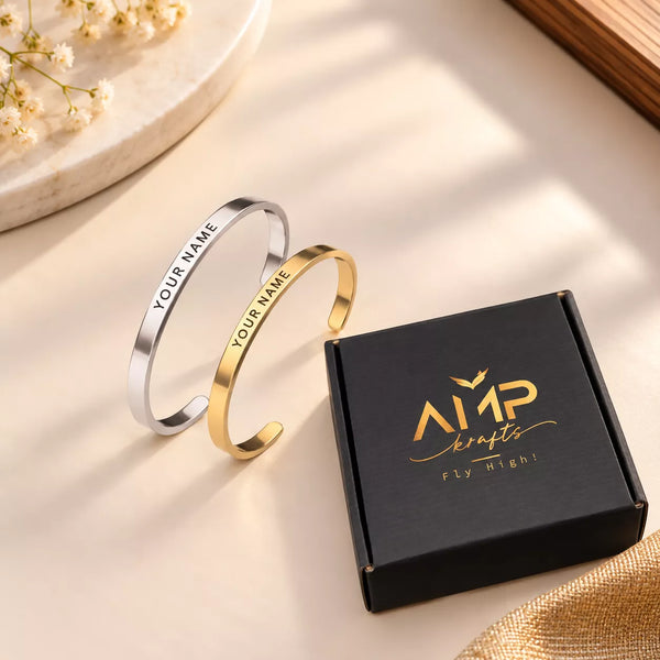 His & Hers Personalized Kada Set
