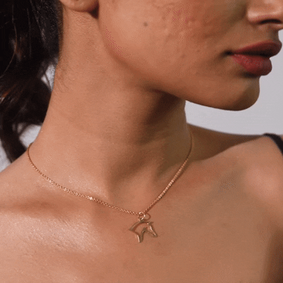 Horse Pendant Necklace