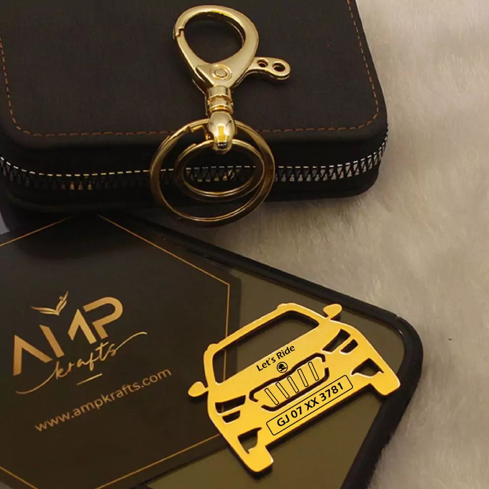 Kushaq car key accessory, gentle way to say drive safe