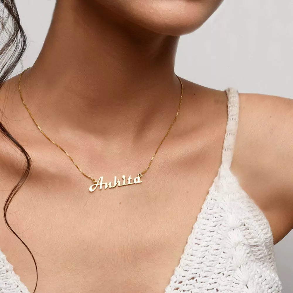 Signature Name Pendant