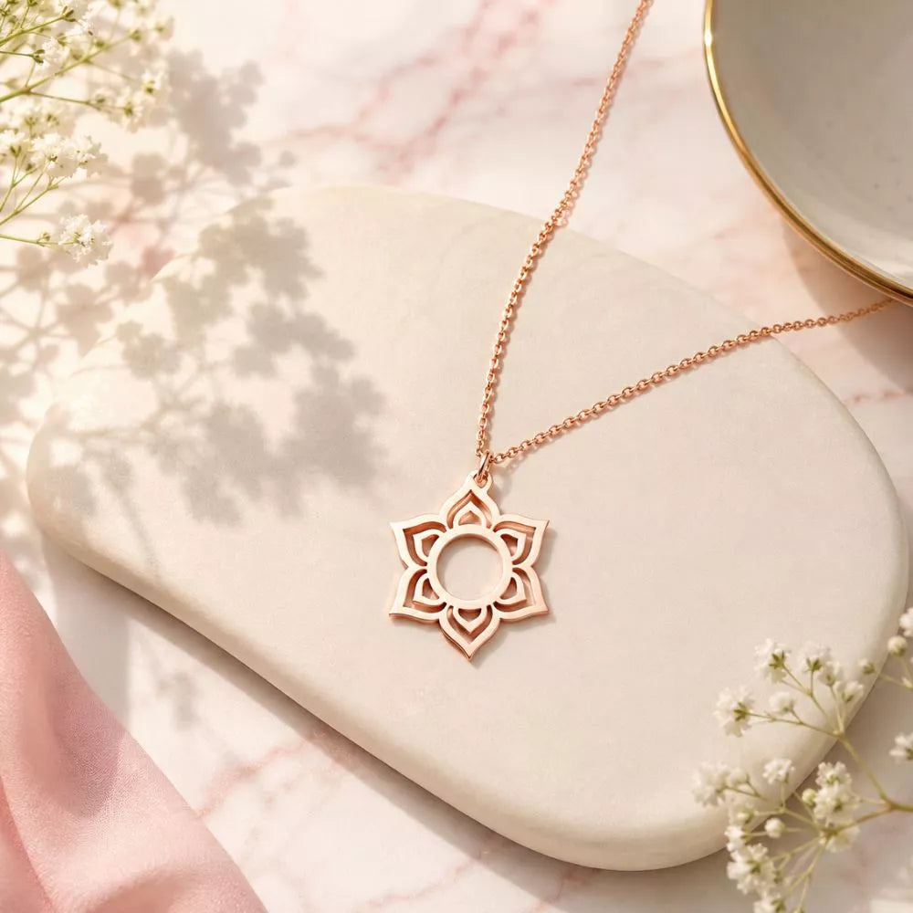 Mandala Pendant Necklace