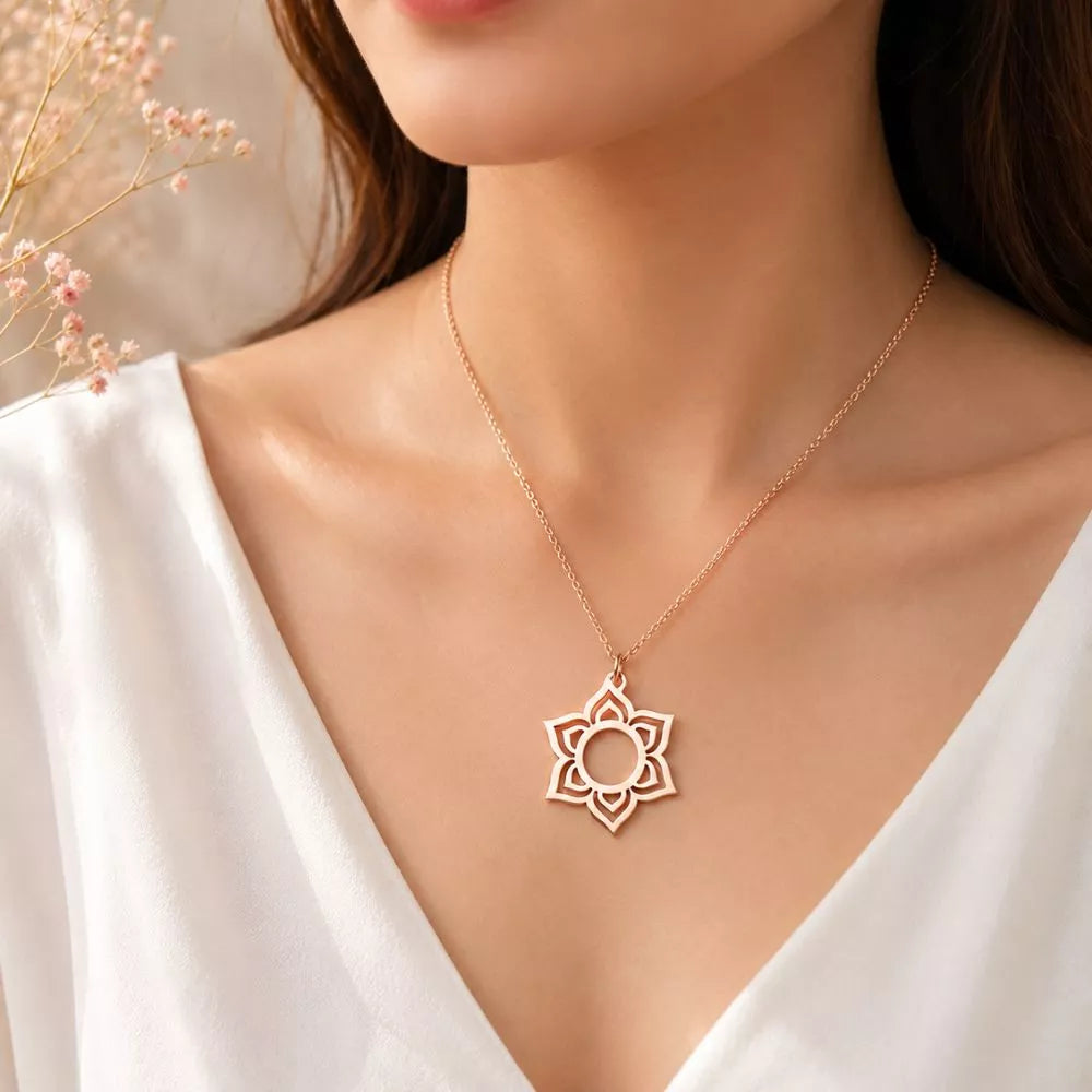 Mandala Pendant Necklace
