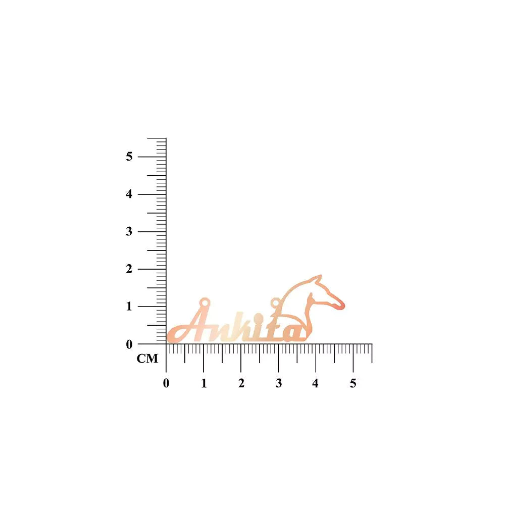 Lil Horsey Tag Custom Necklace