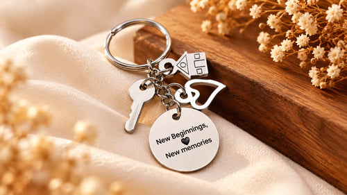 Personalized Home Keychain