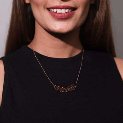 Angel Wings Pendant Necklace