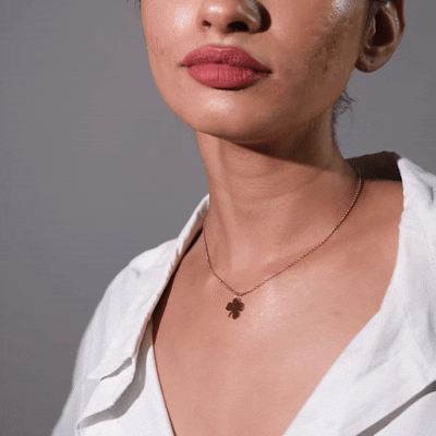 Lucky Leaf Pendant Necklace