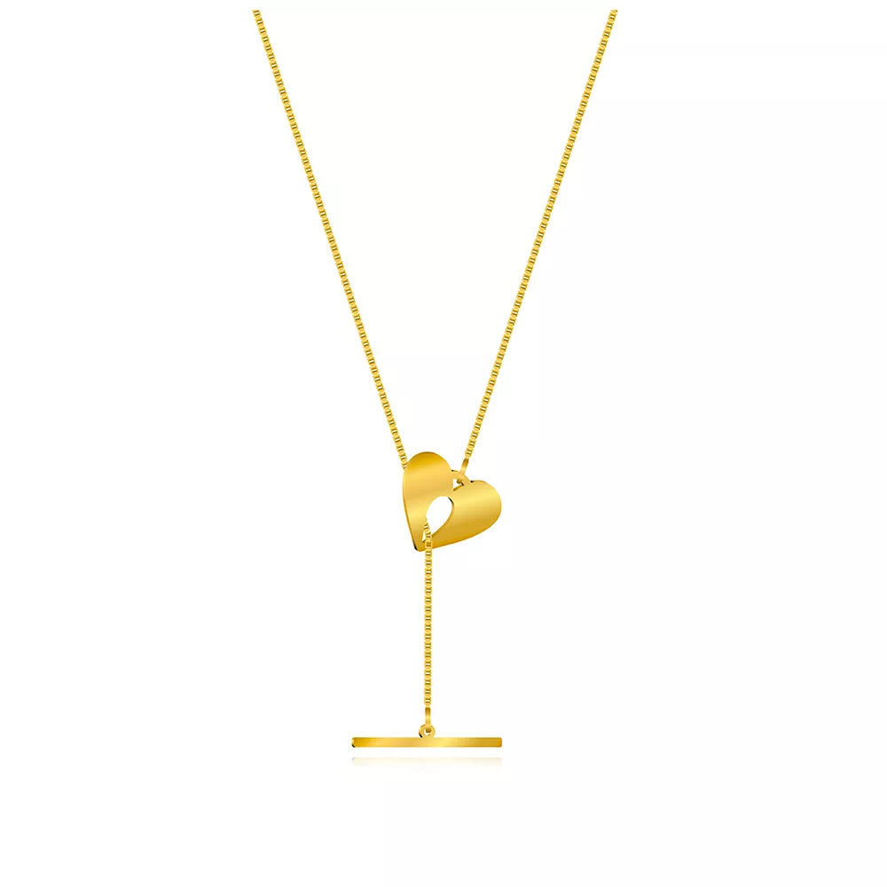 Barring my Heart Necklace