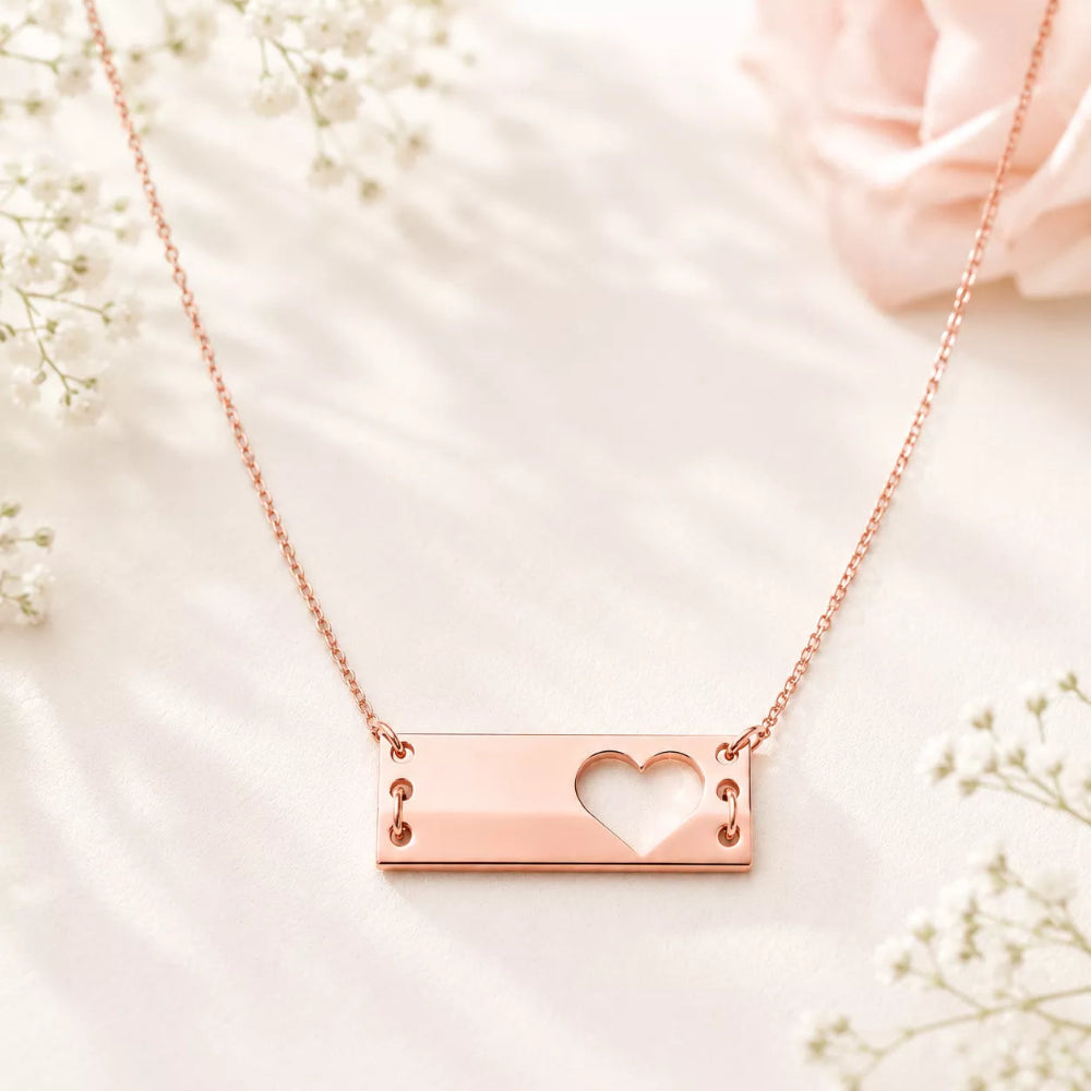 Glued Together Pendant Necklace