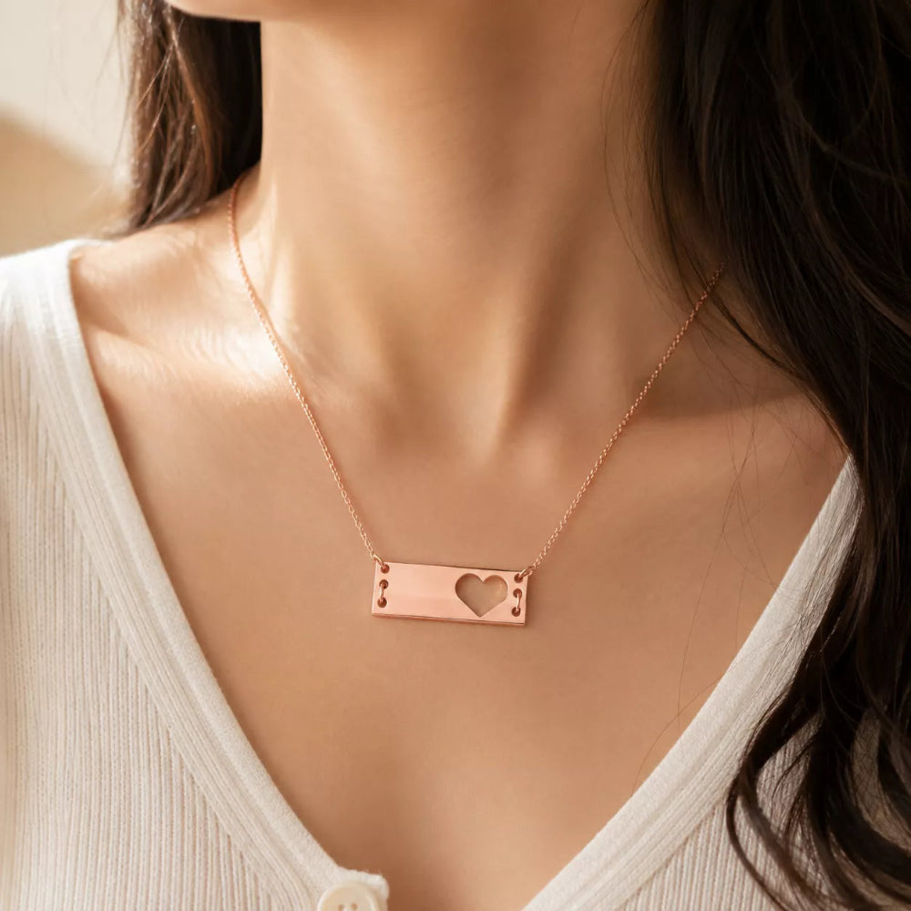 Glued Together Pendant Necklace
