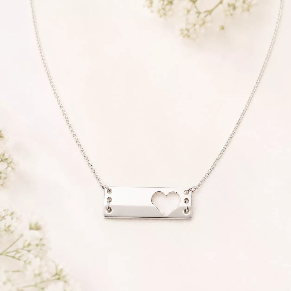 Glued Together Pendant Necklace