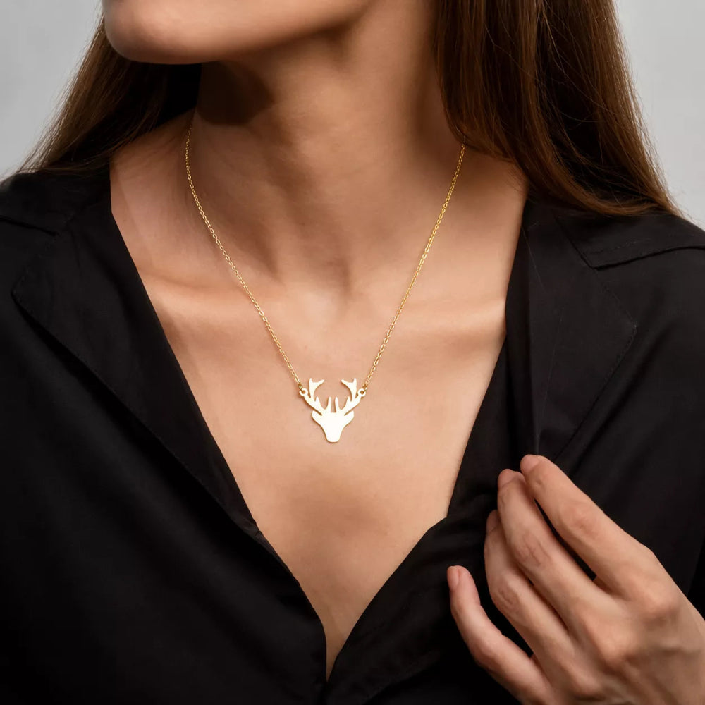 Antlers Pendant Necklace