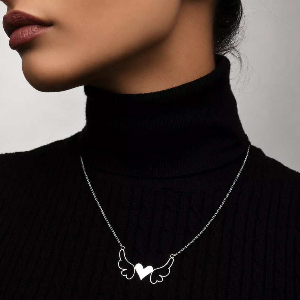 Cupid heart Pendant Necklace