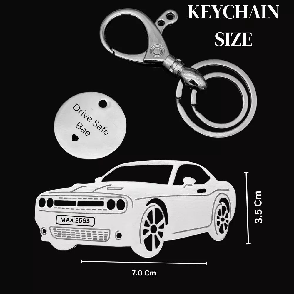 Dodge Challenger SRT 2023 Keychain | USA
