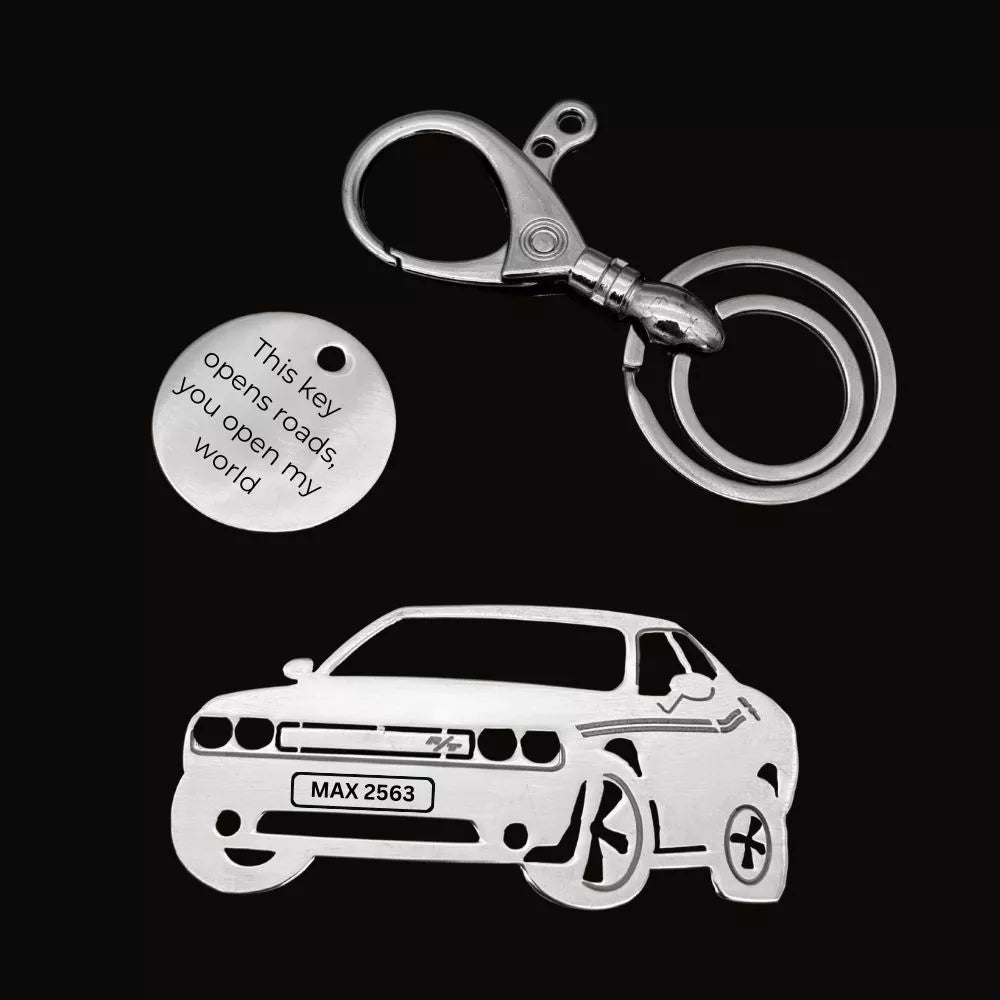 Dodge Charger SXT Keychain | USA