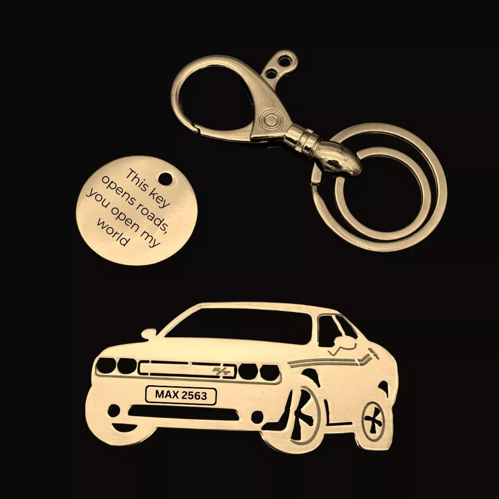 Dodge Charger SXT Keychain | USA