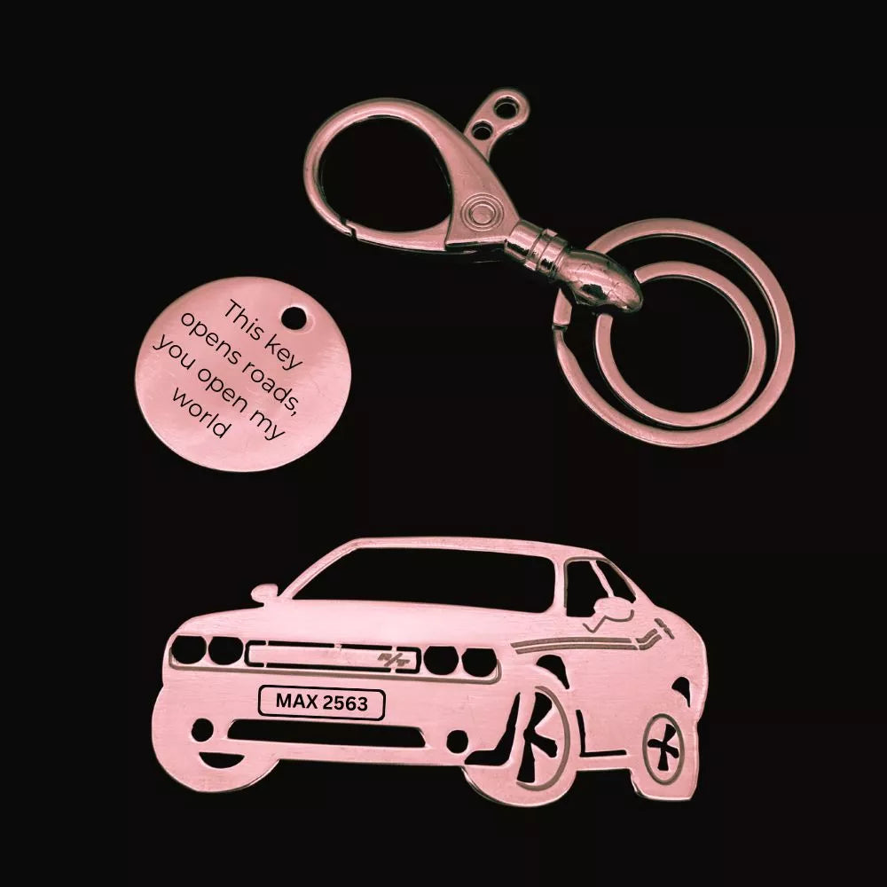 Dodge Charger SXT Keychain | USA