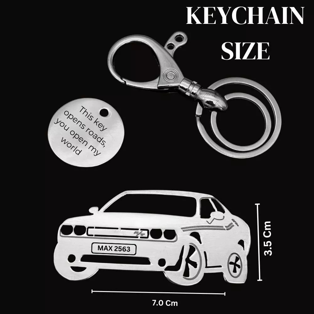 Dodge Charger SXT Keychain | USA