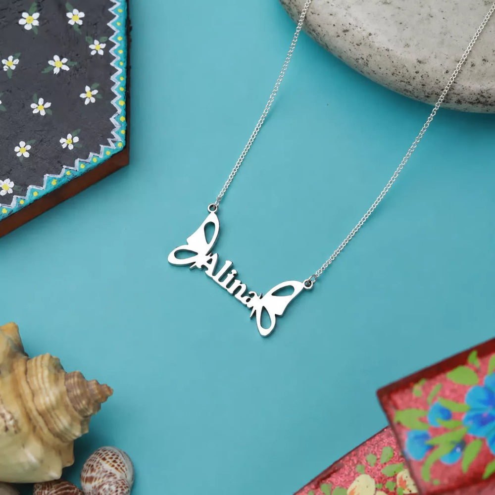Flutter Name Pendant