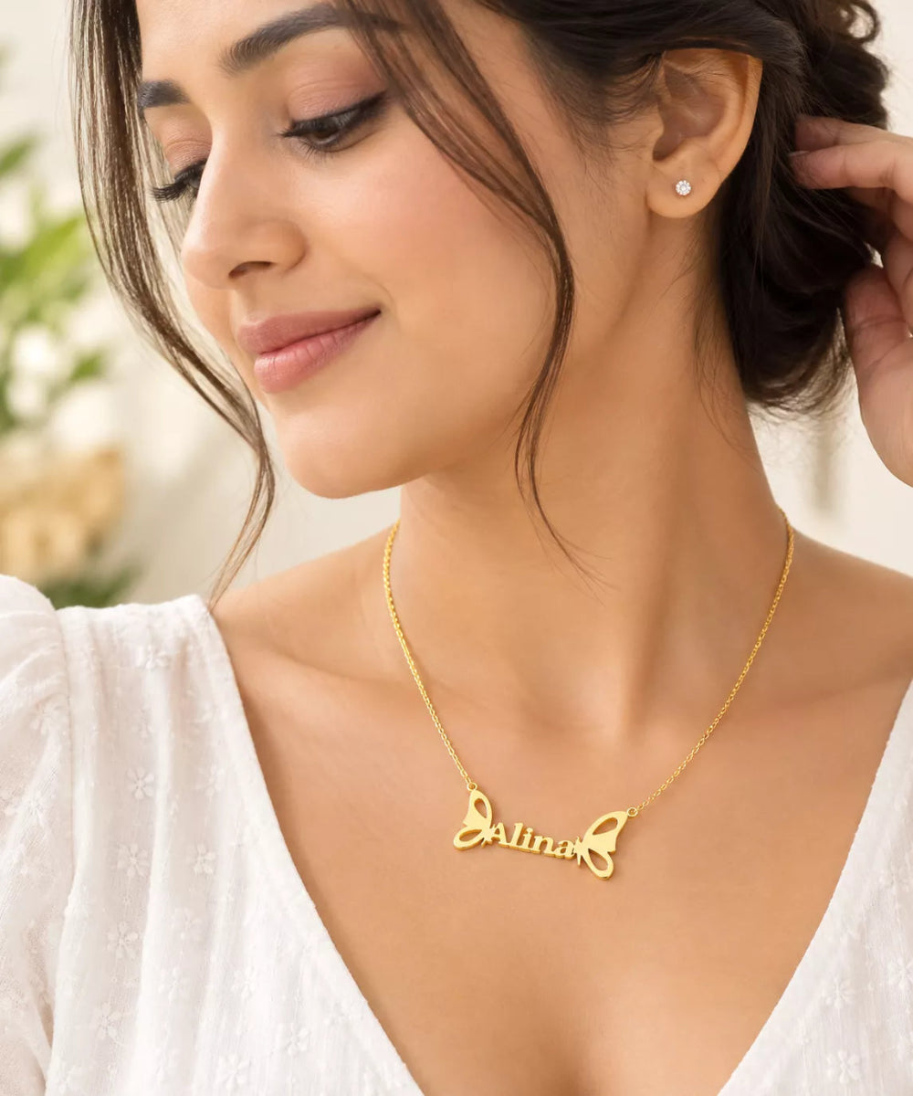 Flutter Name Pendant