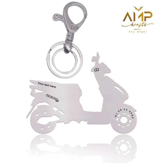 Personalized Ampere Zeal keychain gift for car lovers