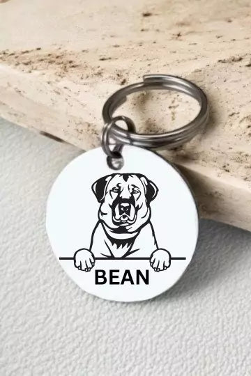 Anatolian Shepherd Dog Tag Collar Personalized