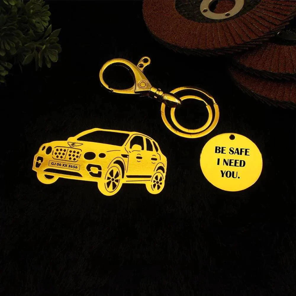 Bentley Bentayga metal key holder, crafted for premium feel and durability