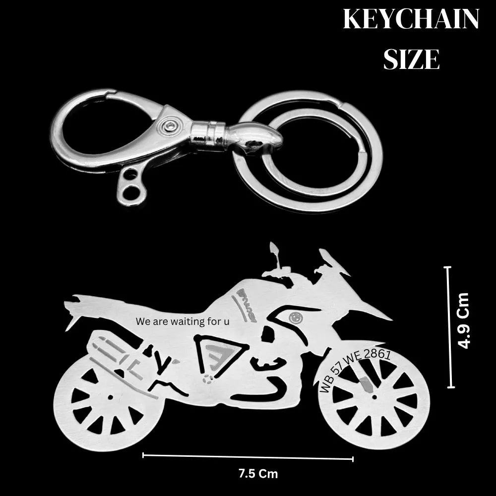 BMW 1250 GSA Keychain