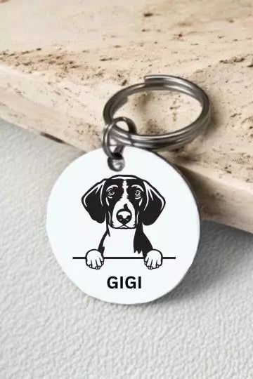 Borador Dog Tag Collar Personalized