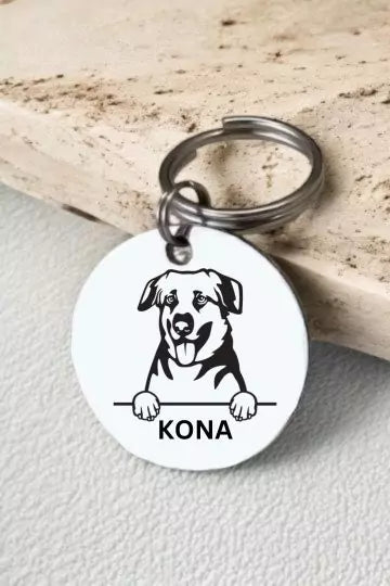 Chinooks Dog Collar Personalized