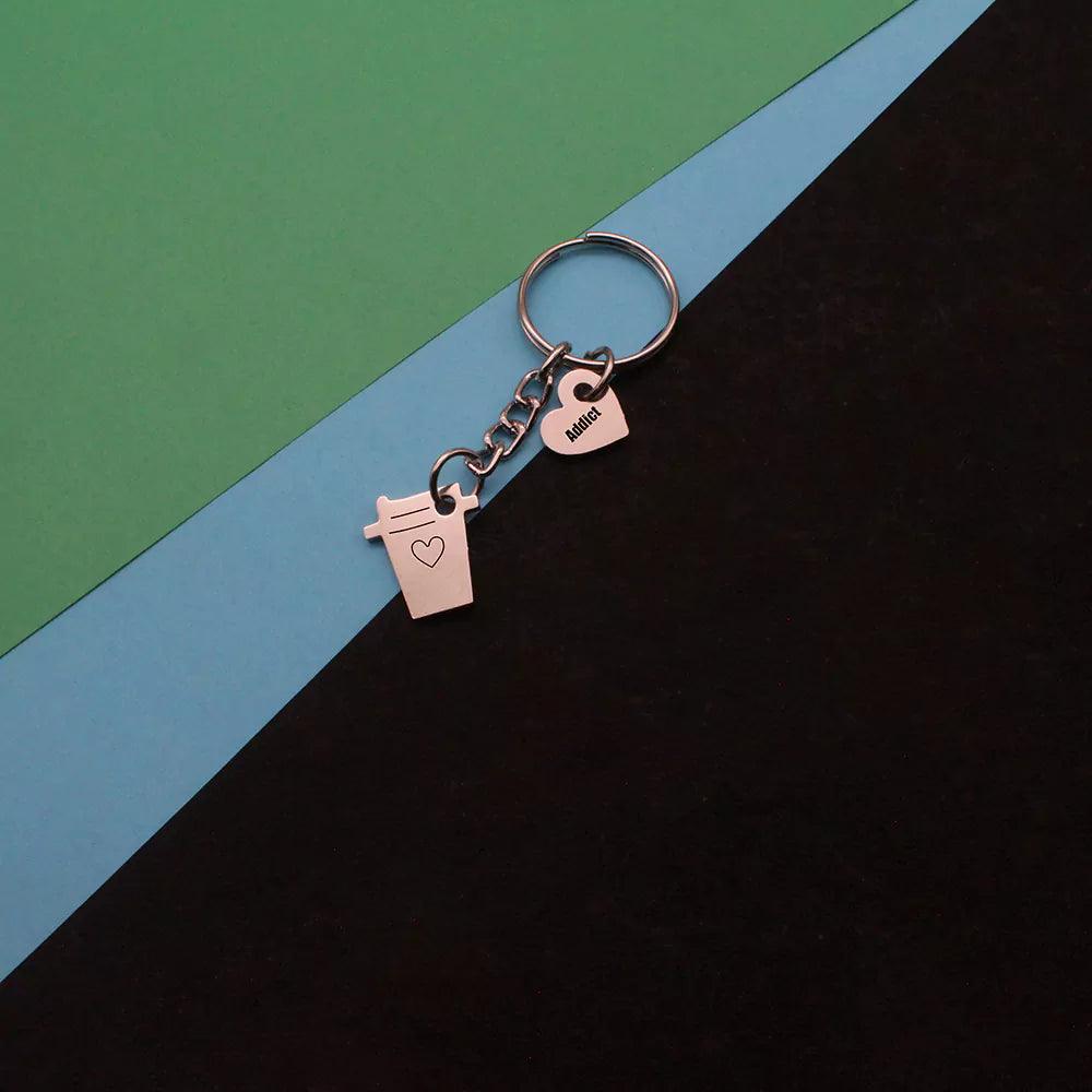 Coffee Lovers Keychain - Ampkrafts