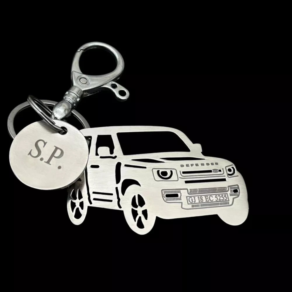 Best gift for Land Rover Defender owner keychain