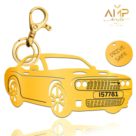 Dodge Charger Hellcat Keychain | USA