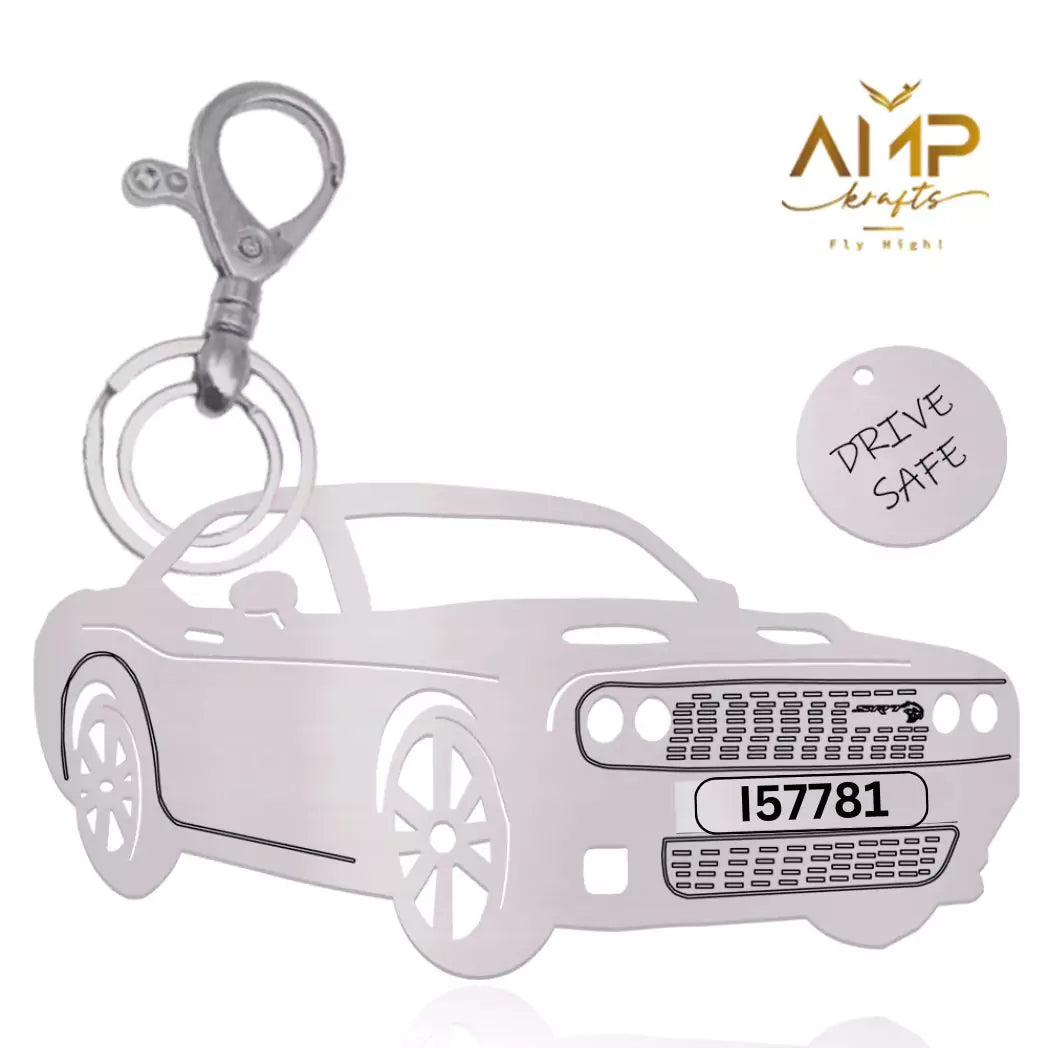 Dodge Charger Hellcat Keychain | USA